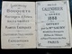 CALENDRIER Petit Format _ 1888 _ 16 Pages Recto Verso - Language Des Fleurs - Petit Format : 1941-60