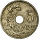 Monnaie, Belgique, 5 Centimes, 1922, TB+, Copper-nickel, KM:67 - 5 Centimes