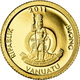 Monnaie, Vanuatu, Sand Drawing, 20 Vatu, 2011, FDC, Or - Vanuatu