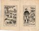Delcampe - 4 Magazientjes Met Zoekprentjes Booklet C1890   Hidden Objects  Imagerie Epinal  Questions  Riddles Search & Turn 10x7cm - Brain Teasers, Brain Games