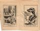 3 Folding Booklets, Many  DEVINETTES, Zoekprenten C1890 Hidden Objects Images à Chercher Questions Riddles Search 10x7cm - Hoofdbrekers