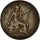 Monnaie, Grande-Bretagne, George V, Farthing, 1923, TB+, Bronze, KM:808.2 - B. 1 Farthing