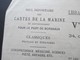 Delcampe - Ceres Nr. 51 EF 1874 Brief Mit Inhalt Libraire Du Commerce & De La Marine Paul Chaumas Bordeaux Nach Bassac Charente - 1871-1875 Cérès
