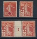 DK-159: FRANCE: Lot  Avec N°146*-147*-147* Mill 4 - Unused Stamps