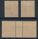 DK-159: FRANCE: Lot  Avec N°146*-147*-147* Mill 4 - Unused Stamps