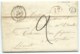 MARQUE POSTALE GIGNAC POUR MONTPELLIER / 1845 / TAXE / BOITE RURALE U ST PARGOIRE - 1801-1848: Précurseurs XIX