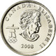 Monnaie, Canada, Elizabeth II, Bobsleigh, 25 Cents, 2008, SPL, Nickel Plated - Canada