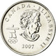Monnaie, Canada, Elizabeth II, Biathlon, 25 Cents, 2007, Royal Canadian Mint - Canada
