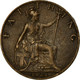 Monnaie, Grande-Bretagne, George V, Farthing, 1921, TB, Bronze, KM:808.2 - B. 1 Farthing
