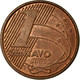 Monnaie, Brésil, Centavo, 2003, TTB, Copper Plated Steel, KM:647 - Brésil