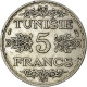 Monnaie, Tunisie, Ahmad Pasha Bey, 5 Francs, 1936, Paris, SUP, Argent, KM:261 - Tunisie