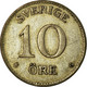 Monnaie, Suède, Gustaf V, 10 Öre, 1938, TTB, Argent, KM:780 - Suède