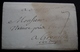 1734 Lettre Pour Grenoble Joli Reste De Sceau De Cire à L'arrière - 1701-1800: Précurseurs XVIII