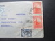 Argentinien 1937 Via Aerea / Luftpost Baldomero Espina Rosario Nach Remscheid Gesendet - Storia Postale