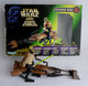 BOITE STAR WARS 1999 SPEEDER BIKE LUKE SKYWALKER Ouvert Manque Blaster Et Panneaux Arrières 1997 - Power Of The Force