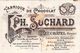 Delcampe - 12 Chromo Litho Cards Chocolate Switserland  SUCHARD Set70  C1899 Signs Of The Zodiak, Stars, Astronomy, Astology - Suchard