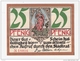 **notgeld    Kahla  25 Pf   668.1 - [11] Local Banknote Issues