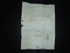 LETTRE (PLI) Datée Du 30 Septembre 1714 De SAINTES à PONS (17 CHARENTE MARITIME) MARESCHAL à Mr BERTEIN Receveur De Mess - 1701-1800: Précurseurs XVIII