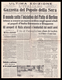 L'ITALIANO GAZZETTA DEL POPOLO DELLA SERA - 28-29 Settembre 1940 Anno XVIII - Il Patto Tripartito Roma/Berlino/Tokyo - Italien