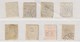 Empire Allemand. 8 Timbres Perforés. Etat Moyen. Taches. Charnières... - Perfins