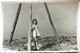 №59  Photography Of  Girl On Mountain Peak -  1950, Old FOTO PHOTO - Personnes Anonymes