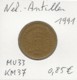 Nederlandse Antillen - 1 Gulden - 1991 - KM 37 - Antilles Néerlandaises