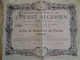 LOT DE 2 ACTIONS JOUISSANCE AU PORTEUR CHEMIN DE FER L'OUEST ALGERIEN 1881 - Chemin De Fer & Tramway