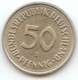 ALLEMAGNE -  50 PFENNIG  1950 - LETTRE D - 50 Pfennig