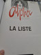 La Liste ALPHA Tome 4 JIGOUNOV MYTHIC Le Lombard 1999 - Alpha