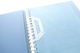 Delcampe - Israel Album - Lindner Album, Blue, 18 Rings, Format 5x30x32cm - Grand Format, Fond Blanc