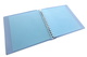 Delcampe - Israel Album - Lindner Album, Blue, 18 Rings, Format 5x30x32cm - Grand Format, Fond Blanc