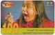 Greenland - Tusass - Girl With Mobile, GSM Refill, 100kr. Exp. 21.04.2007, Used - Groenland