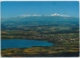 Yverdon - Le Lac Du Neuchâtel Les Dents Du Midi Et Le Mont Blanc Vus De Mauborget - Mauborget