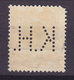 Denmark 1920 Mi. 107 Perfin Perforé Lochung (K28) 'K.H.' Københavns Handelsbank, København (2 Scans) - Variedades Y Curiosidades