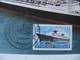 Lot 2 Cartes Paquebot FRANCE Voyage Inaugural Et La France à New York - Steamers