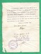 Document Militaire De Rouen Cachet 2eme Compagnie Du Guet Forces Anti Aeriennes  Pour Pretot Viquemare Format 15cmx20cm - Non Classés