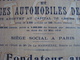 ACTION PART DE FONDATEUR AU PORTEUR TRANSPORTS CAMIONNAGES AUTOMOBILES DE CHAMPAGNE 1919 - Transportmiddelen
