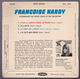 FRANCOISE HARDY - EP - 45T - Disque Vinyle - C'est à L'amour Ququel Je Pense - 8047 - Autres - Musique Française