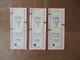 3 TICKETS PMU VINCENNES 10F-79-059 ET 060 - Loterijbiljetten