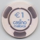 Jeton BG De Casino Mallorca Espagne €1 - Casino