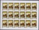 Delcampe - Manama 1972 IMPERF SHEETS Mi # 793-98 B US Bicentennial,  Bicentennial Exposition In Philadelphia, G. Washington MNH OG - Indépendance USA