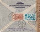 Cote Des Somalis Lettre Recommandée Et Censuré 25 Juin 1944 Pour Tlemcen - Cartas & Documentos