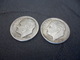 One Dime Lots 2 Pieces 1947 1949 - Autres & Non Classés