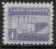 Cuba 1951. Scott #RA11 (U) Proposed Communications Building  (Complete Issue) - Postage Due