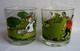 LOT 2 VERRES BOB ET BOBETTE 2000 STANDAARD UITGEVERIJ Verre - Vandersteen - El Arte De La Mesa