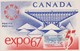 Carte  Maximum   1er  Jour   CANADA  Exposition  Universelle  De  MONTREAL   1967 - 1967 – Montréal (Canada)