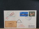 51/660A LETTRE 1957 1° VOL - Storia Postale