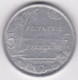 Polynésie Francaise . 5 Francs 1965, En Aluminium - Frans-Polynesië