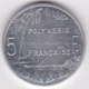 Polynésie Francaise . 5 Francs 2008, En Aluminium - Polynésie Française