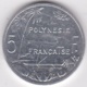 Polynésie Francaise . 5 Francs 2009, En Aluminium - Polynésie Française